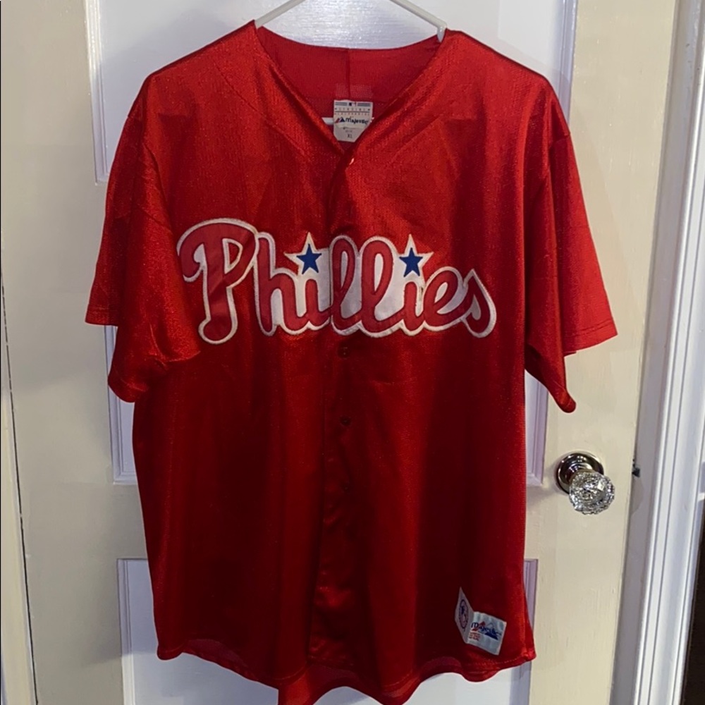Phillies VTG Majestic Jersey Made in USA